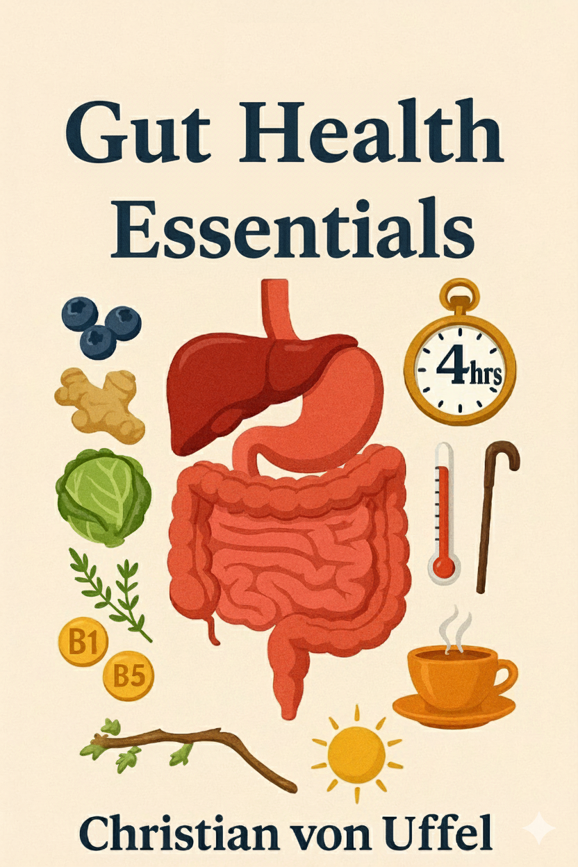 Gut Health Essentials book cover by Christian von Uffel